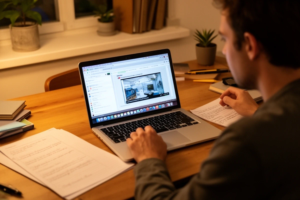 Webinar-Aufbau und Struktur